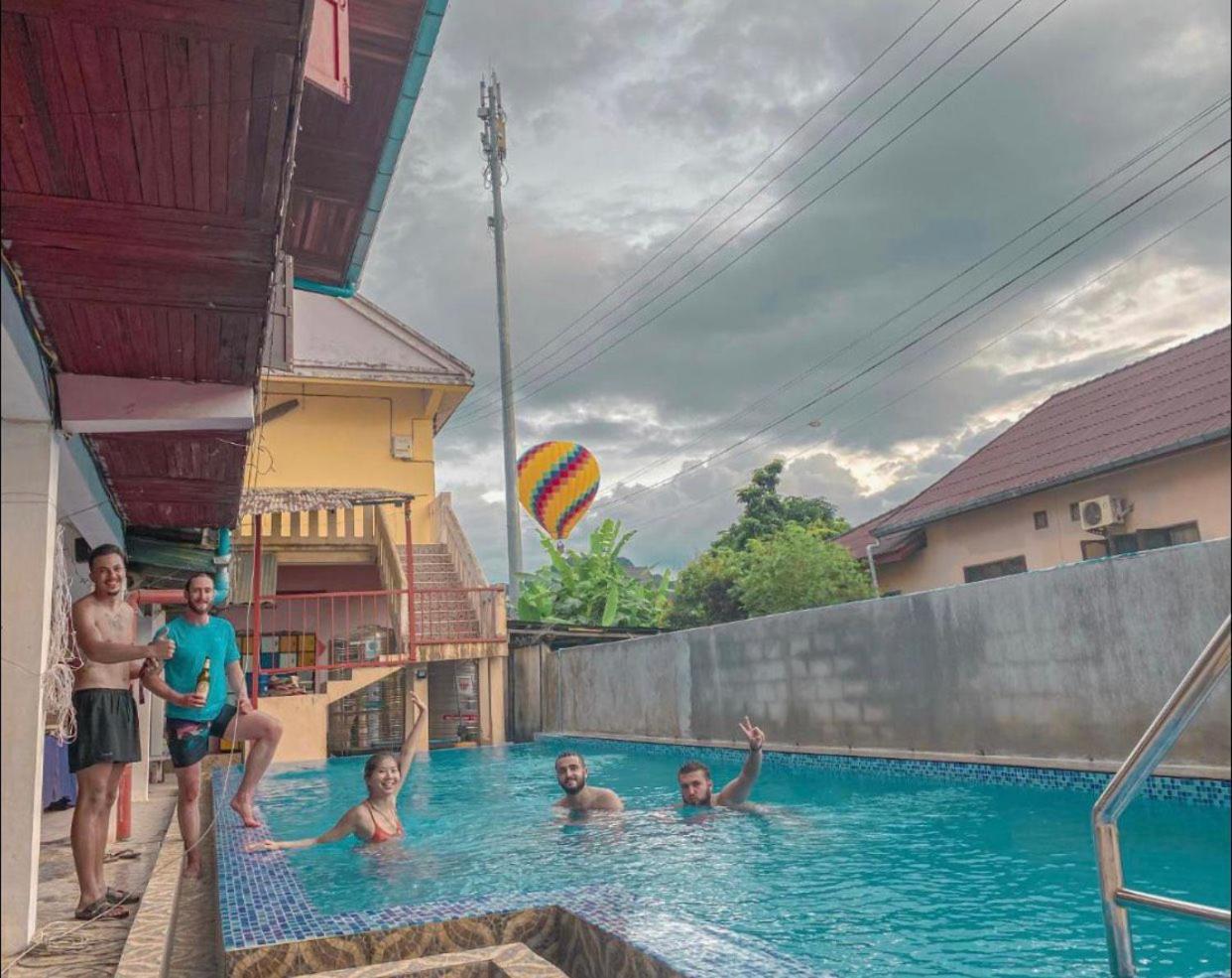 Golden Dragon House Vang Vieng Exteriér fotografie